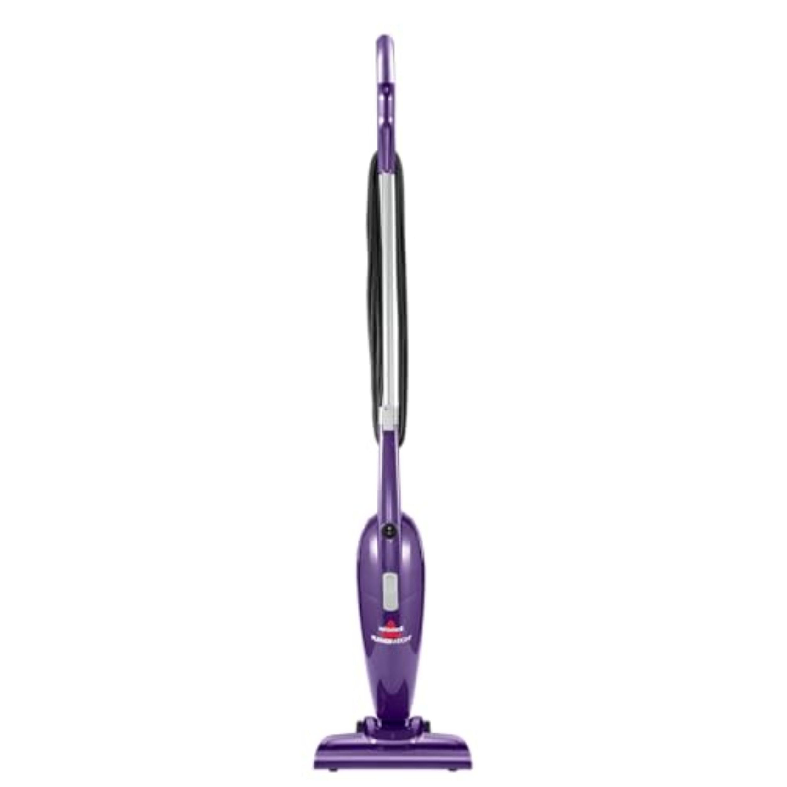 Bissell 20334 Featherweight Stick Lightweight Bagless Vacuum and Electric Broom with Crevice Tool for Hard Floors and Carpets, Purple