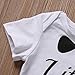 Cute 3pcs Newborn Baby Boys Little Man Romper+Beard Pants+Hat Outfits Set