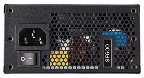 Corsair SF Series, SF600, 600 Watt, Fully Modular Power Supply, 80+ Gold Certified
