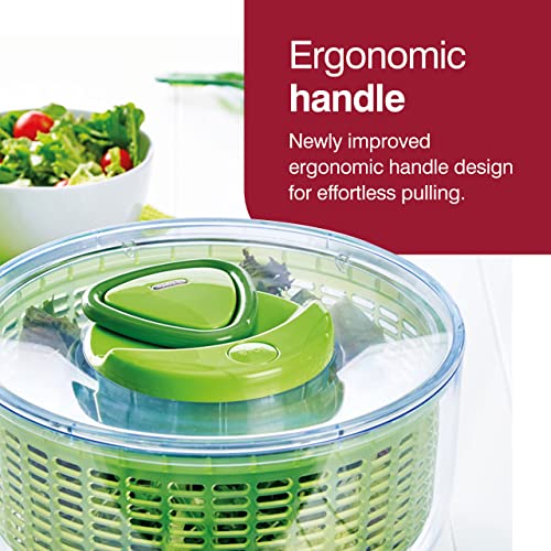 ZYLISS Easy Spin Salad Spinner, Large, Green, BPA Free Pricepulse