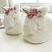 HALLUCI Women's Unicorn The Knight Style Cozy Fleece Memory Foam House Trick Treat Halloween Slippers Medium