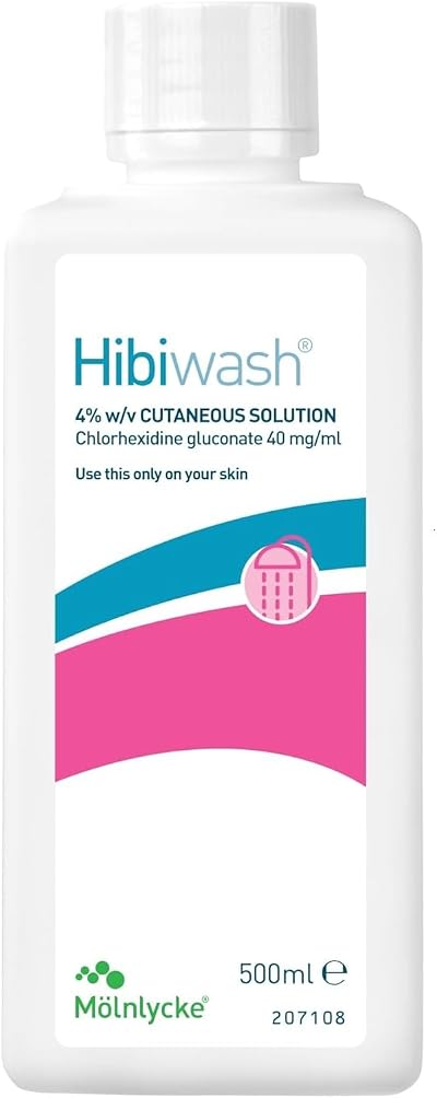 Hibiscrub MAT2727 Antimicrobial Skin Cleanser Bottle 500 mL