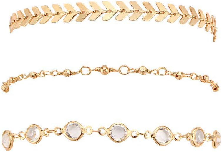 FineMe Starfish Turtle Anklets Bracelet Layered Boho Gold Chain Silver Heart Beach Foot Jewelry Women Girls