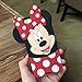 CHOCOCASE Polka Dots Mouse Case for iPhone SE / iPhone5 / iPhone5s Soft Silicone Material Protective 3D Cartoon Cute High Fashion Stylish Kids Teens Girls Women Protective