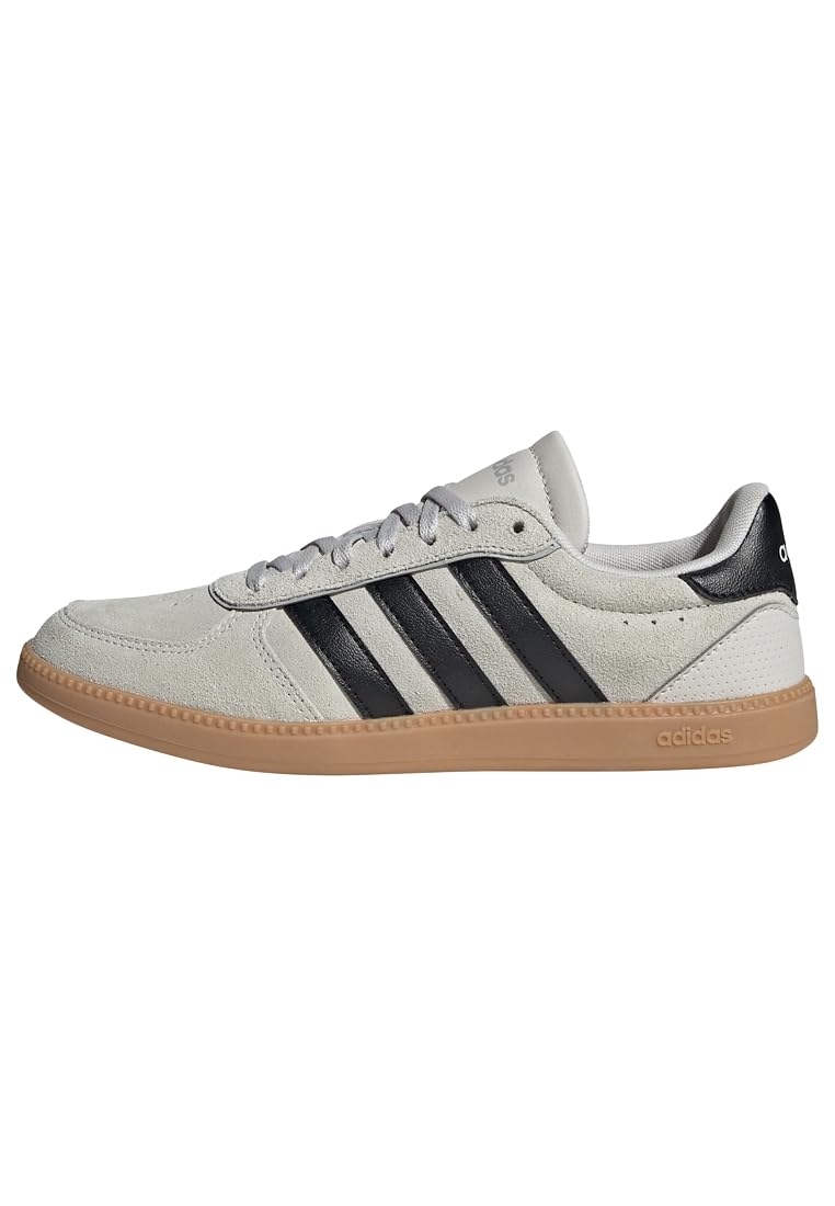 adidas Damen BREAKNET Sleek Shoes, Grey one/core Black/core Black, 37 1/3 EU