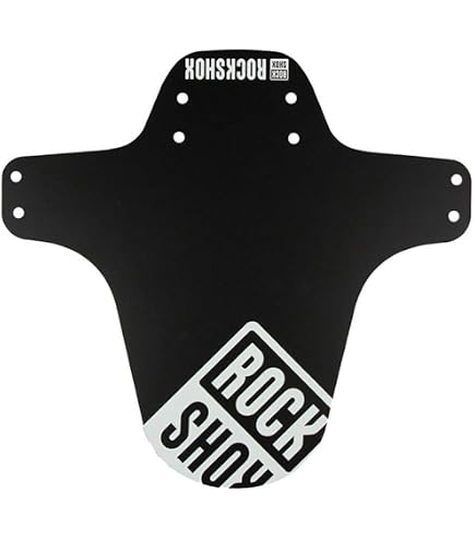 Amazon.com : RockShox MTB Fender, Short Zip Tie, Black w/Fire Red