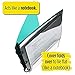 Five Star Flex Hybrid NoteBinder, 1-1/2 Inch Binder with Tabs, Notebook and 3 Ring Binder All-in-One, Teal (38681)