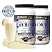 Pure 100% Undenatured 100% Grass Fed Whey Protein Low Carb Low Fat - Rich Vanilla Flavor No Artificial Sweeteners or Flavors Ultrafiltered with 1000 mg added L-Glutamine - 2 Lbs (2 Pack)