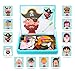 ZSFLZS Magnetic Puzzles Face Dress Up Travel Game Double Side Preschool Educational Learning Toy for Kids