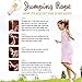 aGreatLife Jump Rope for Kids | Unique Bunny Handle and Adjustable Rope Length - Kids Jump Rope Designed for Fun Children's Workout Exercise (Wooden Rabbit)