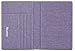 SimpacX Fabric Passport Holder Wallet Cover Case RFID Blocking Travel Wallet (purple)