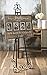 IMAX 10783 Utica Floor Easel in Black - Wrought Iron Floor Stand for Display Board, Artwork, Mirror, Framed Pictures, Posters. Multi-Utility Space Organizers