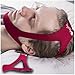 EasySleep Pro Adjustable Stop Snoring Chin Strap (Red)