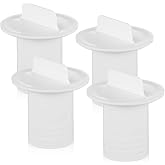 VIHOSE 2 Pcs 3-1/2 Inch Hot Tub Filter Standpipe Caps Replacement Parts for Hot Tub Filter Standpipe in White