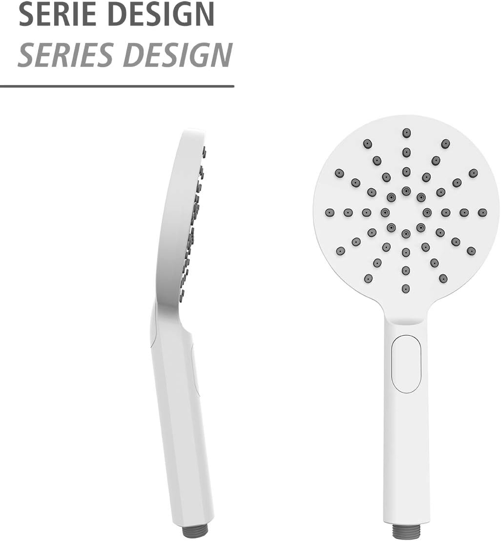 WENKO 23953100 Design Shower Heads, White - Image 3