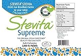 Stevita Supreme Stevia Sweetener, 2000 Packets