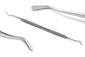 MEDSPO Professional Dental Probes Composite Filling Plugger | William Who | Explorer Root Pulp Canal Spreader Scaler | Ball Burnishers Tartar Remover | Instruments (FILLING 754)