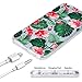 iPhone 6 Case, GMYLE iPhone 6 /6s Pattern Case Hybrid [Anti Shock] TPU Bumper +[Scratch Resistant] Tropical Hard Back Cover Clear with Design Protective Case for iPhone 6s / 6- Pink Hibiscus
