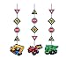 Under Construction Party Decorations Supply Pack - Hanging Cutouts, Banner, and Centerpiece