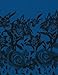 Vinmatto Women's Long Sleeve Scoop Neck Floral Printed Pleated Blouse Top Tunic Shirt(M,Y-Deep Blue)