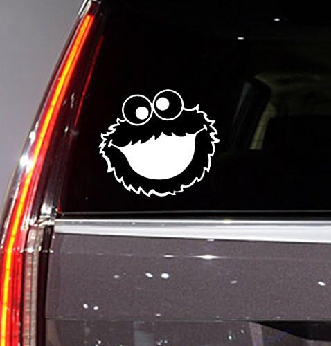 Auto - Sticker - Decal - COOKIE MONSTER - CHARACTER - for car, truck, suv, window, glass, notebook, skateboard, laptop, computer, macbook, folder, etc.