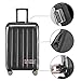 Removing-Free Travel Luggage Cover Suitcase Protector Fits 20 Inch Luggage Fits 20