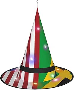 halloween witch hat string lights