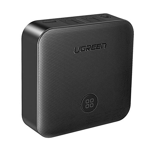 UGREEN Bluetooth 4.2 Transmitter Receiver APTX 2 in 1 Wireless Audio Adapter with Digital Optical TOSLINK and 3.5mm for TV PC Headphone Home Stereo System Car Sound System Speaker