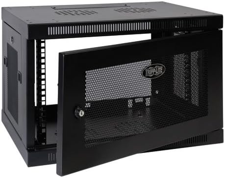 Eaton Tripp Lite SmartRack 9U Low-Profile Switch-Depth Wall-Mount Rack Enclosure (Black) (SRW9U) - Image 3