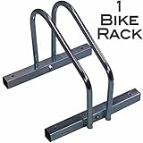 EasyGo Floor Stationary Single Bike Wheel Rack, Indoor – Outdoor Bike Stand