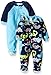 Gerber Toddler Boys Boy 2 Pack Blanket Sleeper, dino, 3T