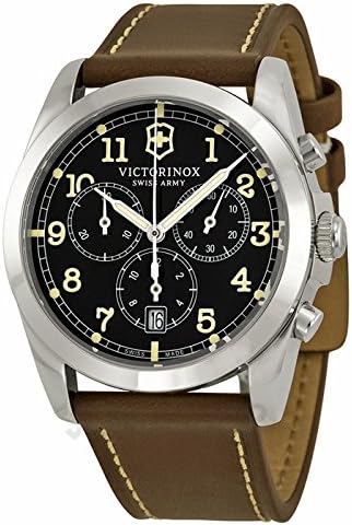 Victorinox Victorinox Schweizer Armee Infanterie Chronograph Grau Zifferblatt Mens Watch 241567 Amazon De Uhren