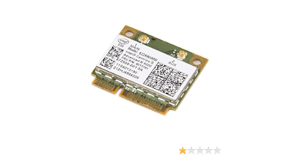Intel Centrino Advanced N 60 802 11n Half Pcie Half Mini Wireless Card 802 11 A G N 2 4 Ghz And 5 0 Ghz 300 Mbps 622anhmw Computers Accessories Amazon Com