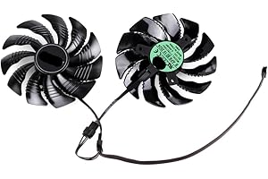 HGYDSER 88MM T129215SU RTX 2060 Cooling Fan Compatible for Gigabyte GTX 1660 1650 Super Ti Graphics Card Cooler PLD09210S12HH
