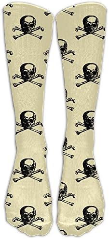 Cool Skull Cross Bones Funny Special Men's And Women's Tube Stocking High Socks Sport Long Socks