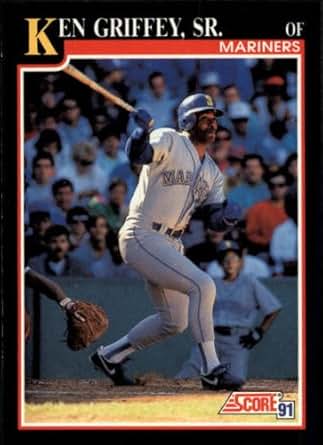 Amazon.com: 1991 Score Baseball Card #835 Ken Griffey Sr.: Collectibles & Fine Art