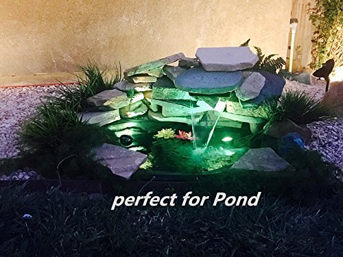 image for COVO ART Pond Lights NEW UPGRADED Remote Control Submersible Lamp IP68