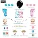 Gender Reveal Party Supplies kit- 87 Pieces Gender Reveal Decorations, Baby Shower, Baby Gender Reveal Ideas, Boy or Girl Banner. Gender Reveal Cupcake Toppers, Mommy to be Sash for Baby Shower,