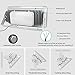 MORSEN LED Flood Light 600W, IP65 Waterproof 60000lm Indoor Outdoor 6000K Daylight Spotlight LED Area Security Wall Light, Commercial Lighting for Parking Lot, Garden, Football Basketball Court