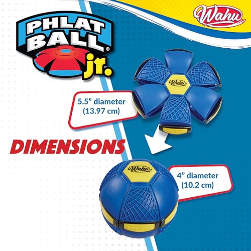 WAHU Phlat Ball Junior Blue Throw A Disc Catch A Ball Time - Main Image