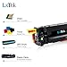 LxTeK Compatible Toner Cartridge Replacement for Canon 118 CRG-118 HP 304A CC530A to use with ImageCLASS MF726Cdw MF8580Cdw LBP7660Cdn LaserJet CP2025n CM2320nf CP2025dn Printer (B/C/M/Y, 4 Pack)