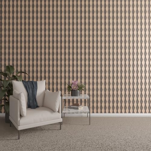Ekena Millwork 94"H x 1/4"T Cimarron Adjustable Wood Decorative Slat Wall Panel…