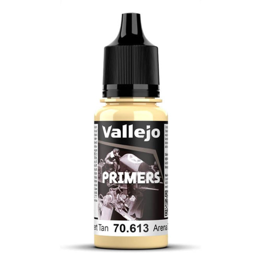 Vallejo Model Color 17 ml Polyurethane Primer - Desert Tan Base