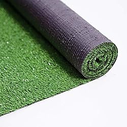 Ottomanson Waterproof Solid Grass Design