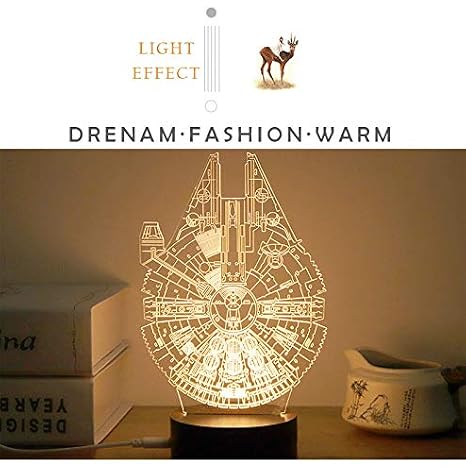 Lucis Notturne Luce Bianca Calda Stordimento Stereo Lampada