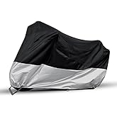 Motorcycle Covers, Motorbike Cover with Lock-Holes Motorcycles Vehicle Cover Fits Up to 97" Motorcycles Vehicle - 2XL Size