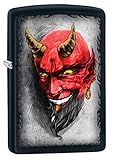 Zippo Devil Black Matte Pocket Lighter