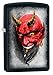 Zippo Devil Black Matte Pocket Lighter