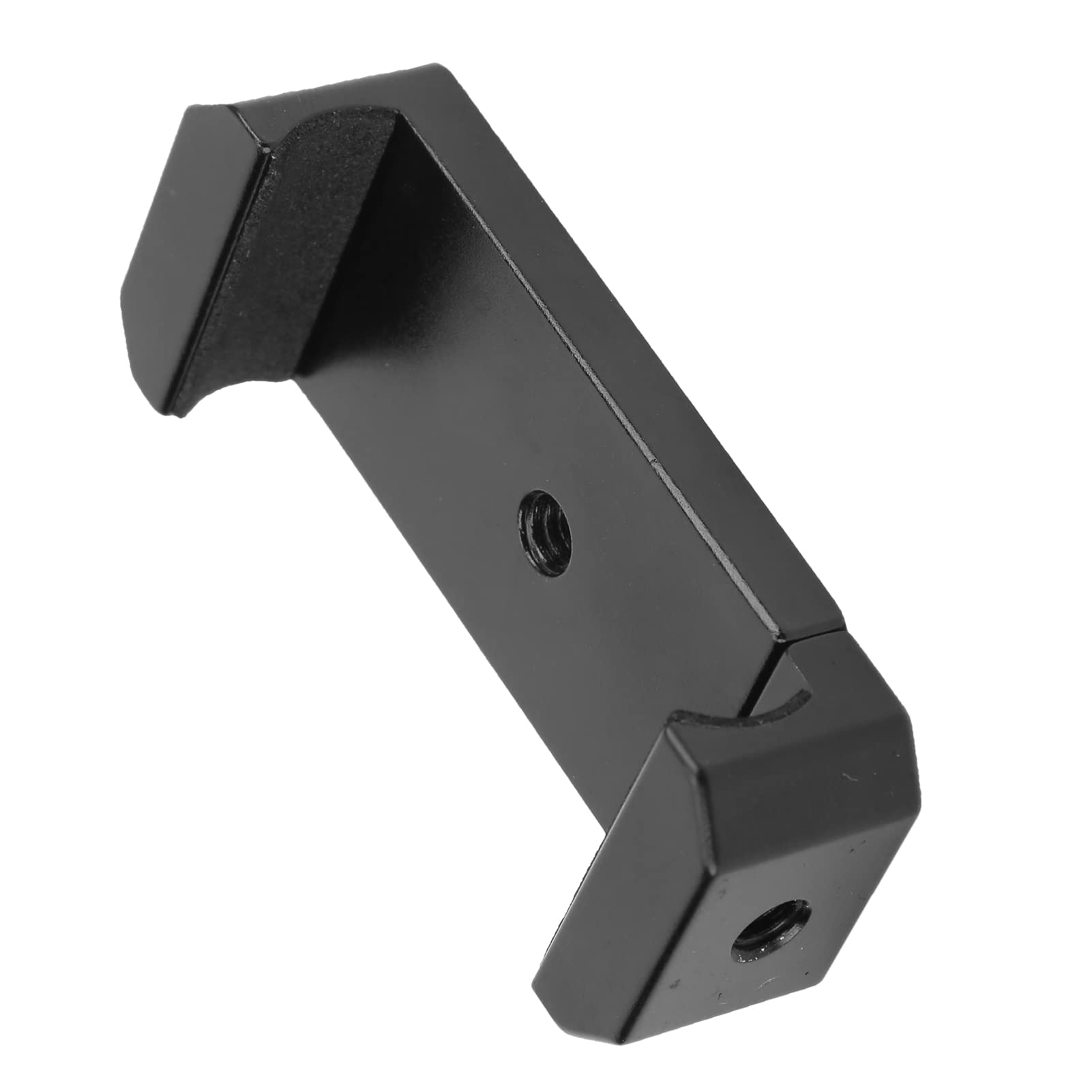 Fydun Mobile Phone Tripod Adapter, Universal Mobile Phone Clamp Cell Phone Holder with 1/4 Inch Screw Holes Tripod Mount Adapter Adjustable Width Photography and Live for Shooting Bracket Freely Clip