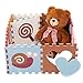 Kid's Puzzle Exercise Play Mat with EVA Foam Interlocking Tiles,Beige